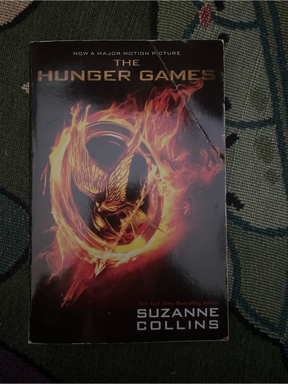 Scholastic The Hunger Games - Black and Orange Cover